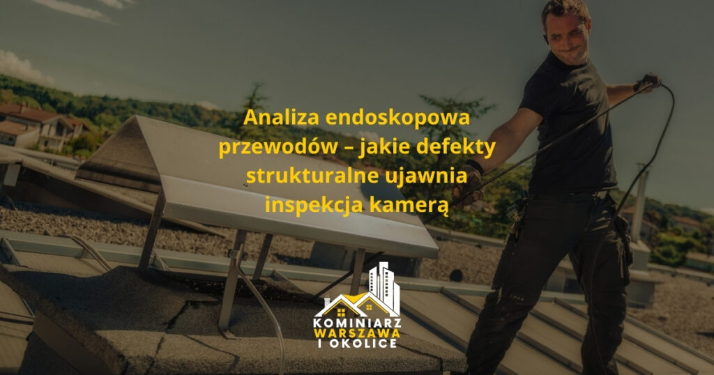 Analiza endoskopowa przewodów – jakie defekty strukturalne ujawnia inspekcja kamerą